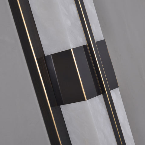 Black Linear Wall Sconce